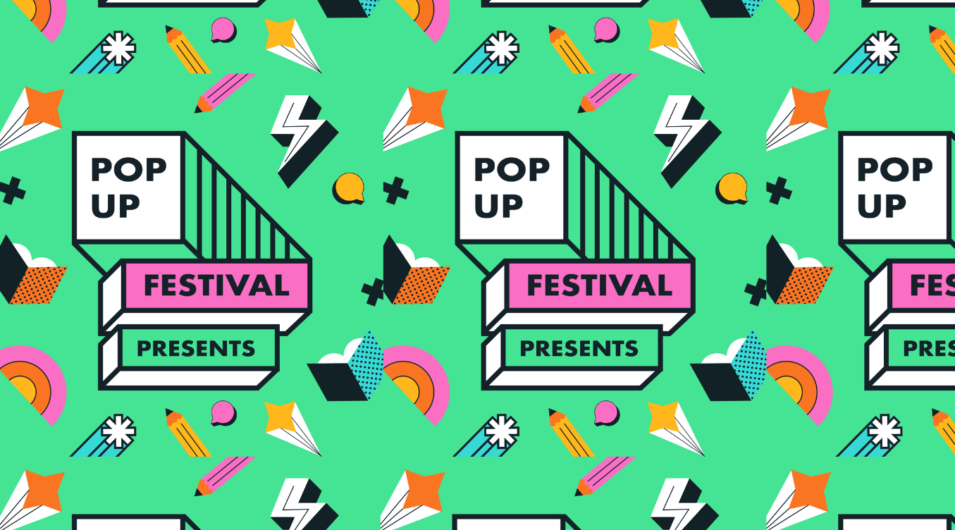 Pop Up Festival Presents Banner